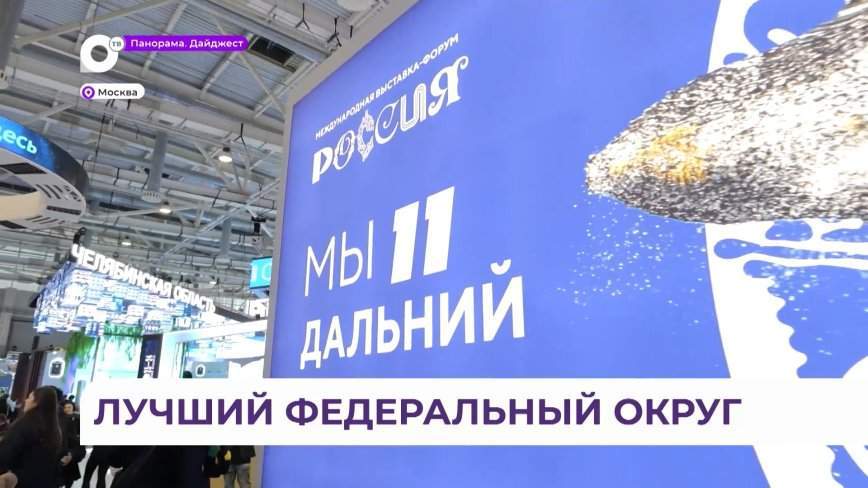 Дальний Восток стал «Лучшим федеральным округом» на выставке «Россия» в Москве