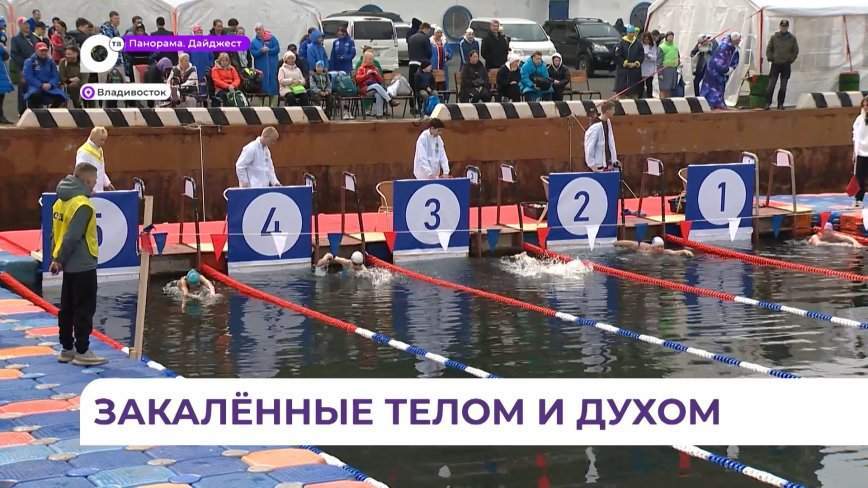 180 пловцов из России, Монголии и Китая приехали во Владивосток на чемпионат по зимнему плаванию