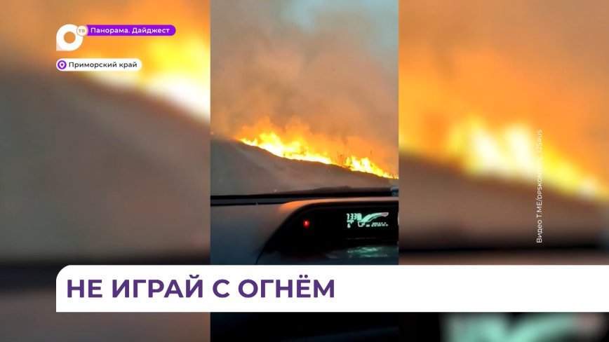 В южных районах Приморья официально объявлен пожароопасный сезон