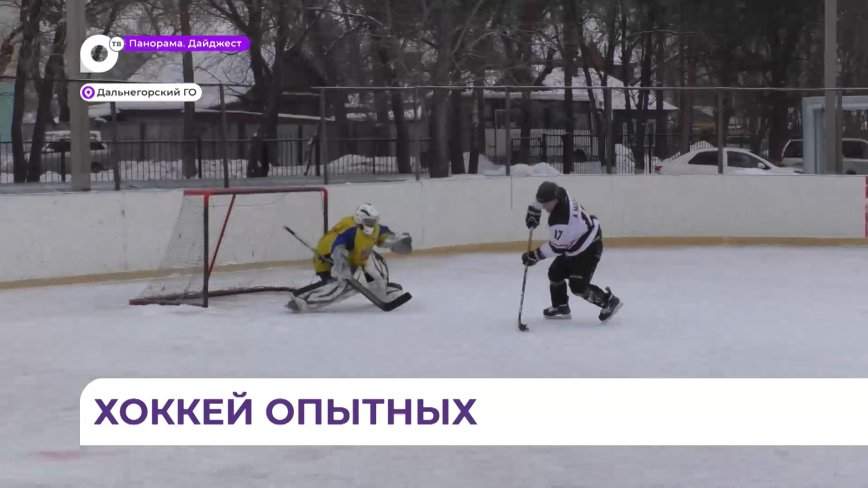 В Дальнереченске прошел турнир между ветеранами хоккея