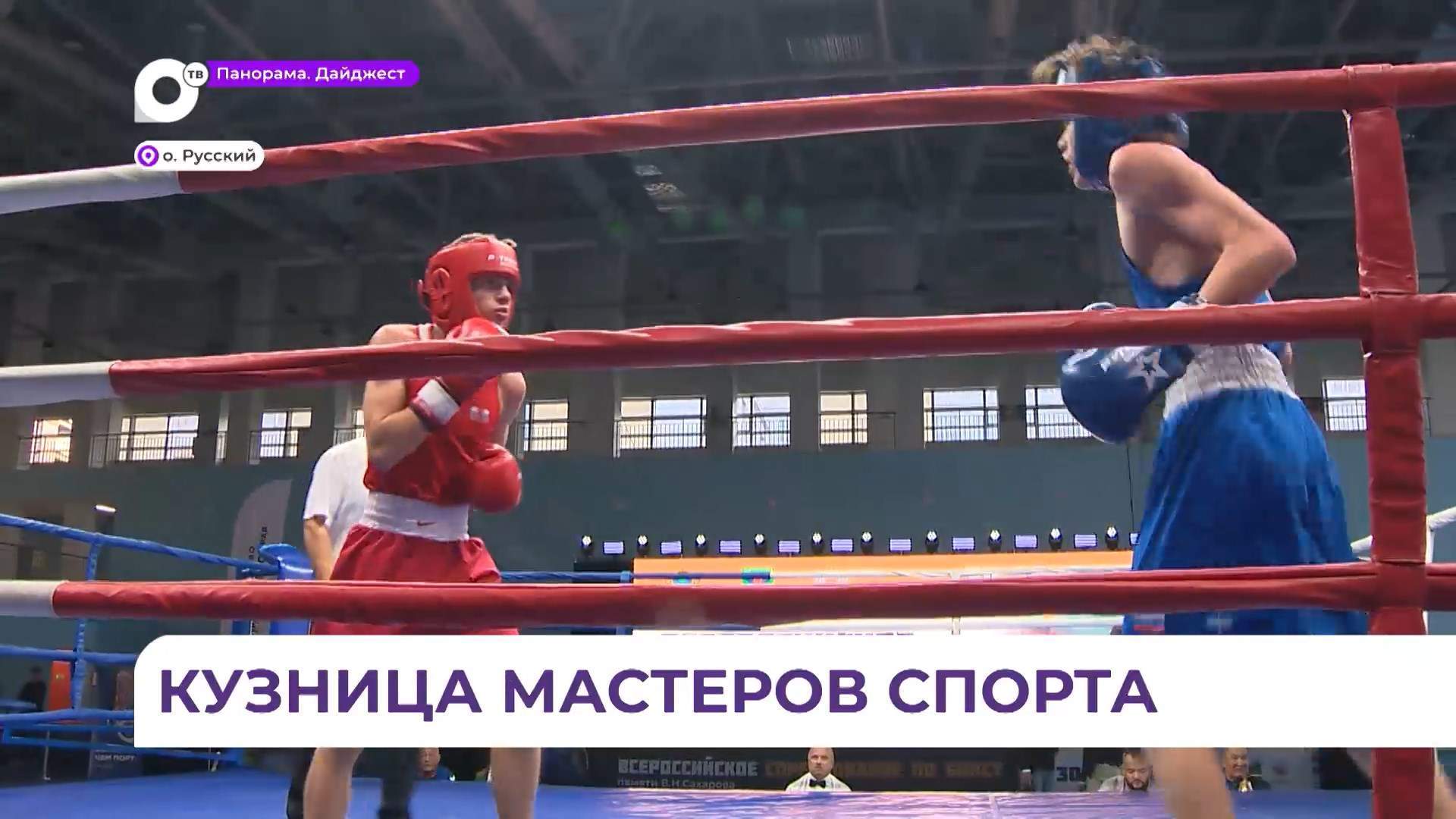 Глава региона Олег Кожемяко дал старт боксёрскому турниру в Приморье