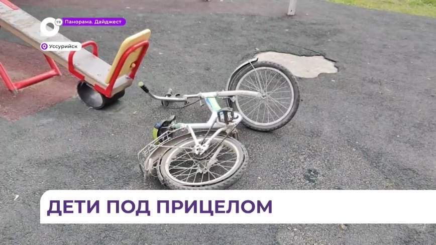 Великовозрастные хулиганы из приморских городов открыли пальбу по играющим детям