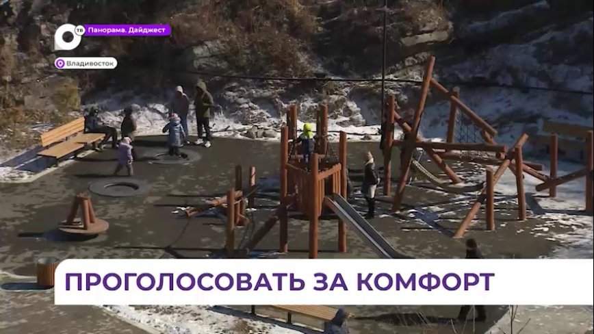 Более 90 тысяч приморцев проголосовали за объекты благоустройства в 2025 году
