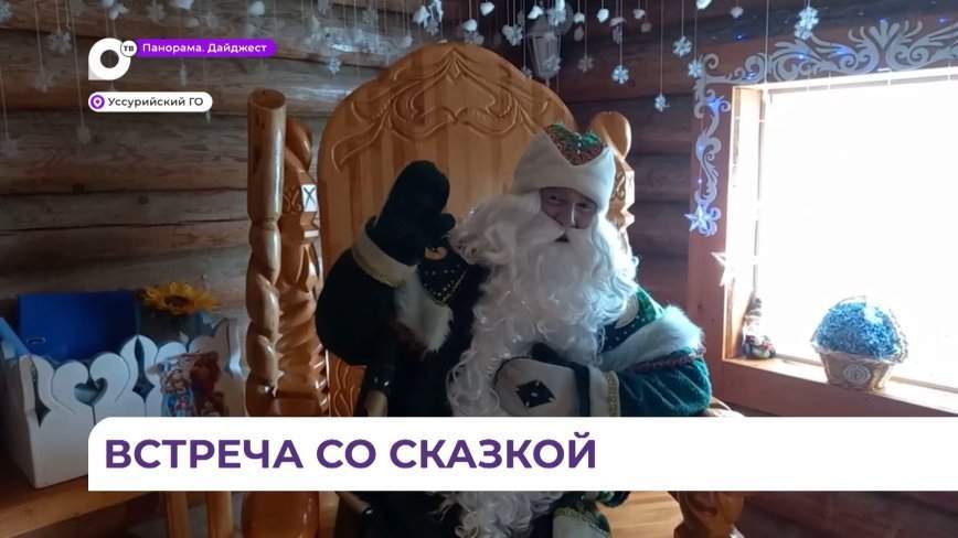 Дети мобилизованных приморцев побывали на Дне рождения Деда Мороза