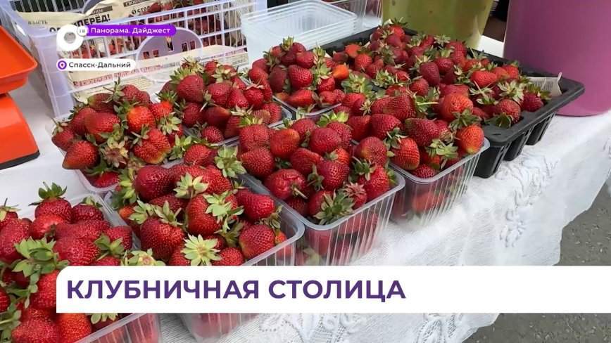 В Приморском крае прошёл традиционный фестиваль «Клубничная столица Приморья»