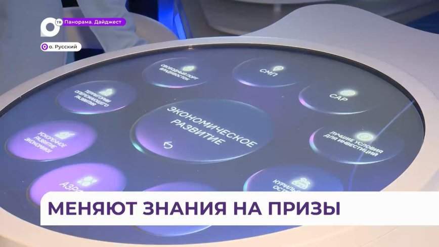 Необычную викторину подготовила компания «Интеррос» для участников и гостей ВЭФ
