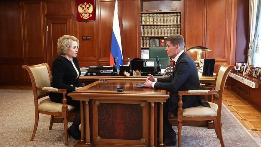 Важные решения по Приморью приняты на встрече Олега Кожемяко и Валентины Матвиенко