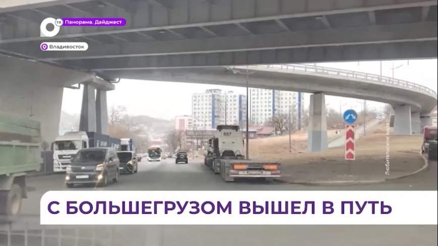 Водители большегрузов устраивают стихийные стоянки в каждом районе Владивостока