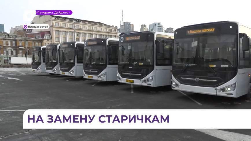 Общественный транспорт дальневосточной столицы обновляет автопарк