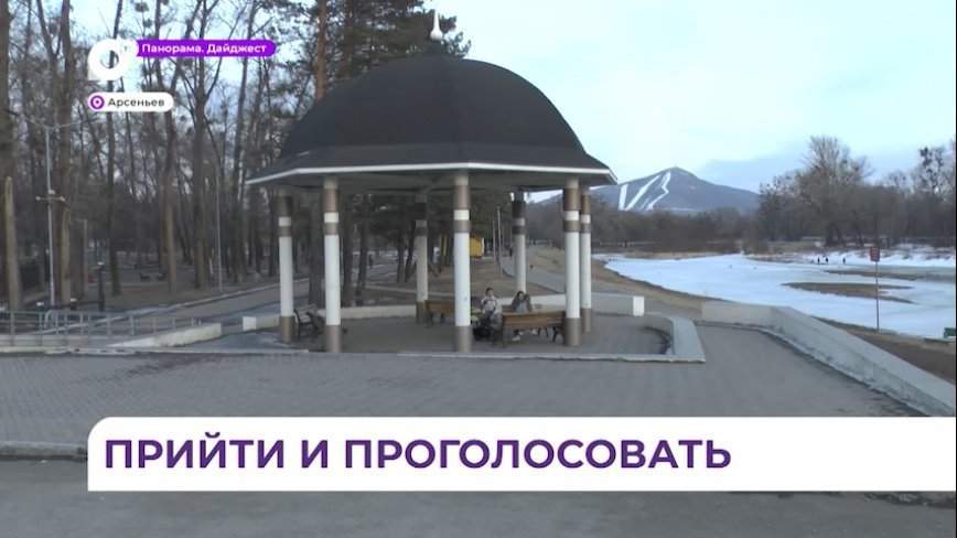 В Арсеньеве началось голосование за объекты для благоустройства