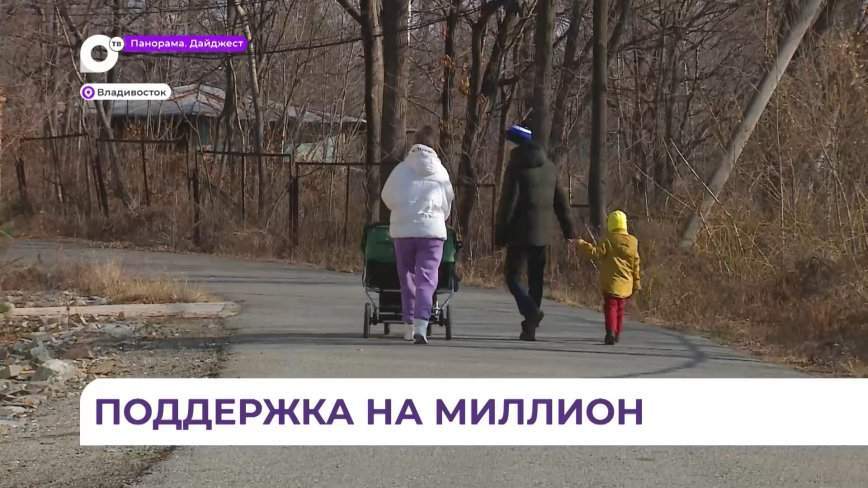 В Приморье начат приём заявлений на выплаты для многодетных семей