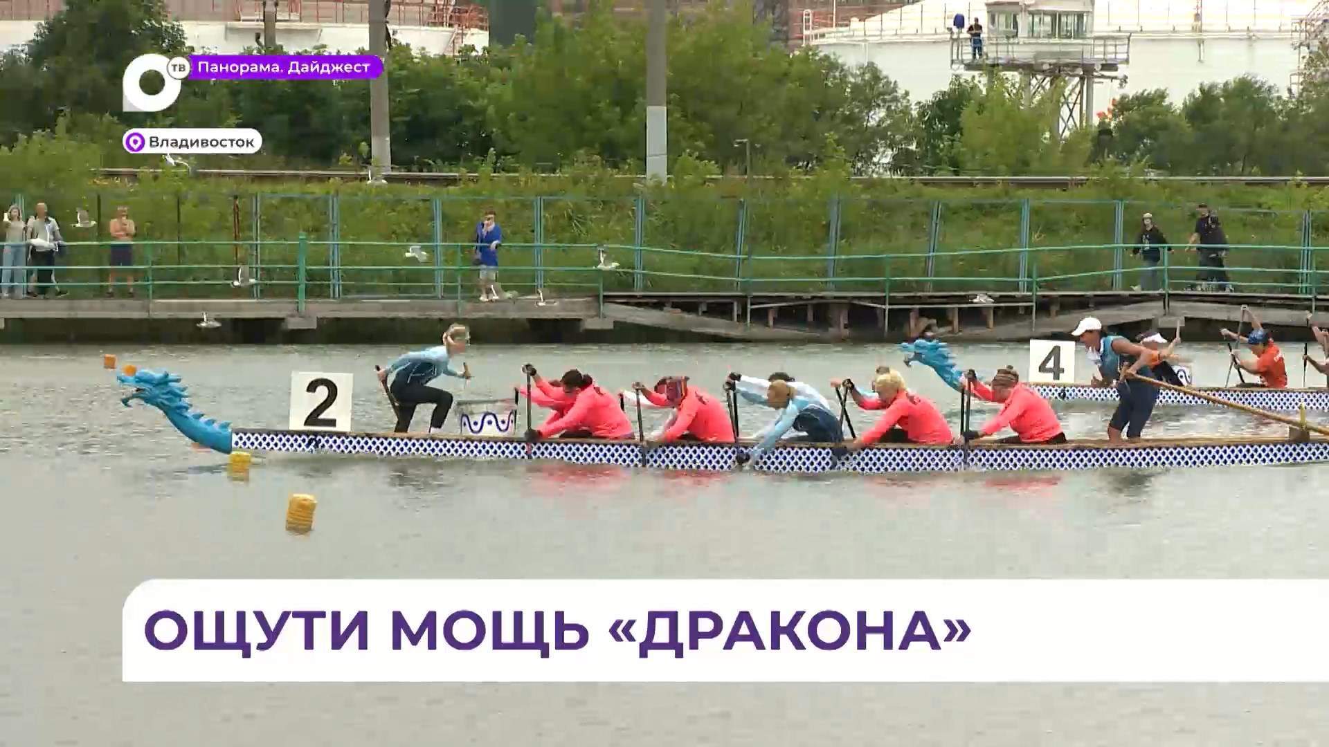 Во Владивостоке прошли состязания по гребле на лодках класса «Дракон»