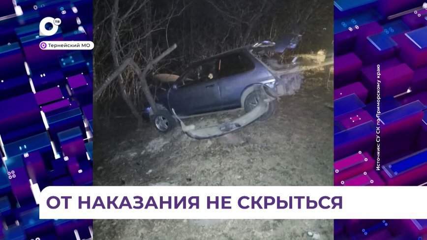 В Пластуне два подростка погибли в ДТП, врезавшись в дерево
