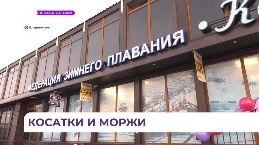 Знаменитый клуб зимнего плавания «Косатка ДВ» отметил четырехлетие