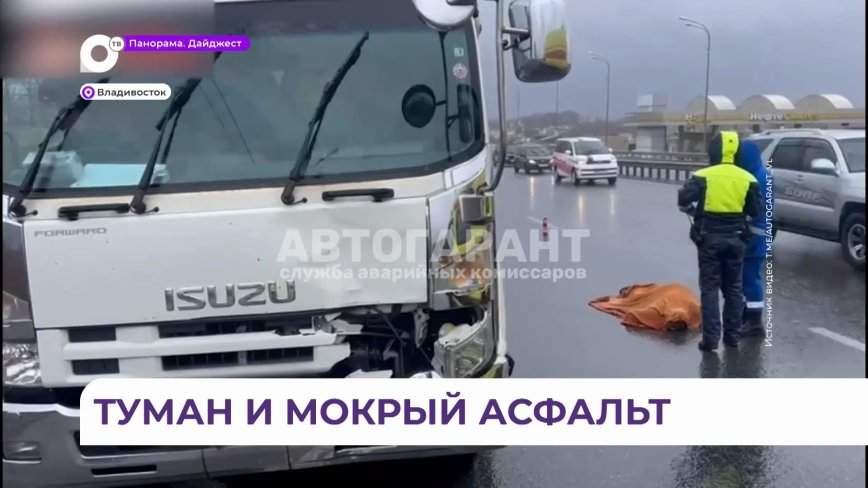 Первые жертвы плотного тумана появились во Владивостоке