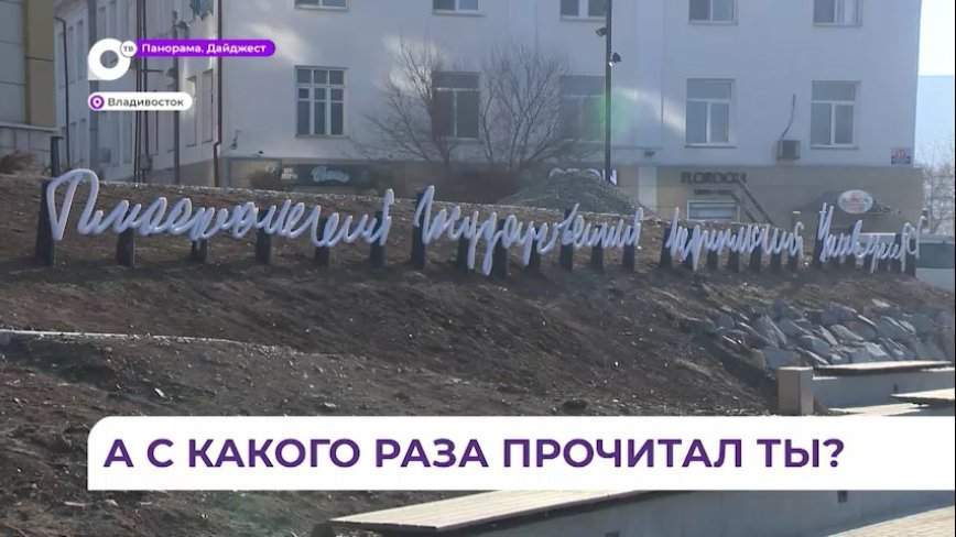 Необычный арт-объект появился на территории ТГМУ во Владивостоке