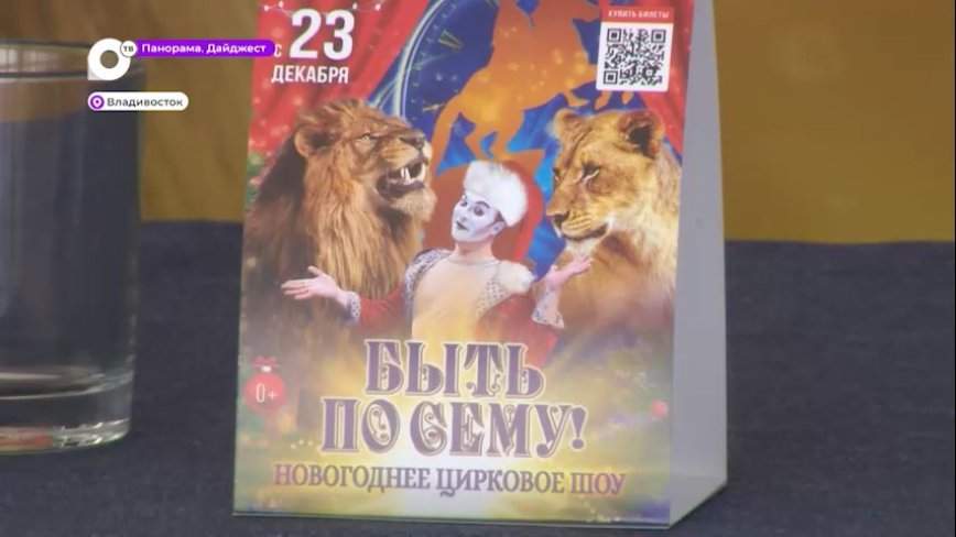 Премьера новогоднего шоу «Быть по сему» состоится во владивостокском цирке