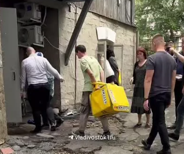 Военкомат подожгли во Владивостоке