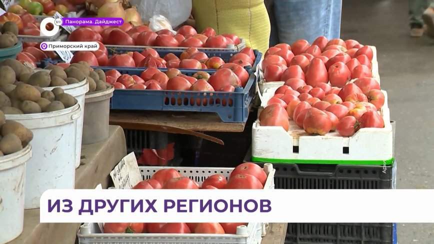 Овощи и картофель в этом году в Приморье придётся завозить
