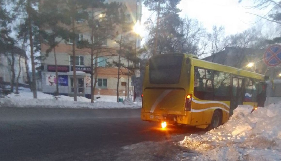 «Загорелся бензобак»: в Приморье с пассажирским автобусом произошло ЧП прямо на остановке