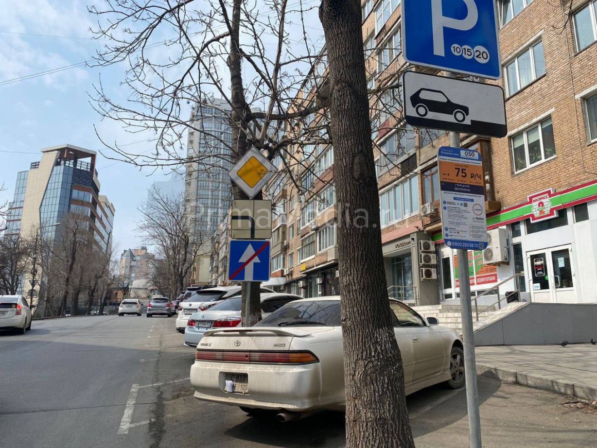 Жители Владивостока нашли способ не платить за платные парковки в центре -  ОТВ-Прим - Общественное телевидение Приморья ОТВ