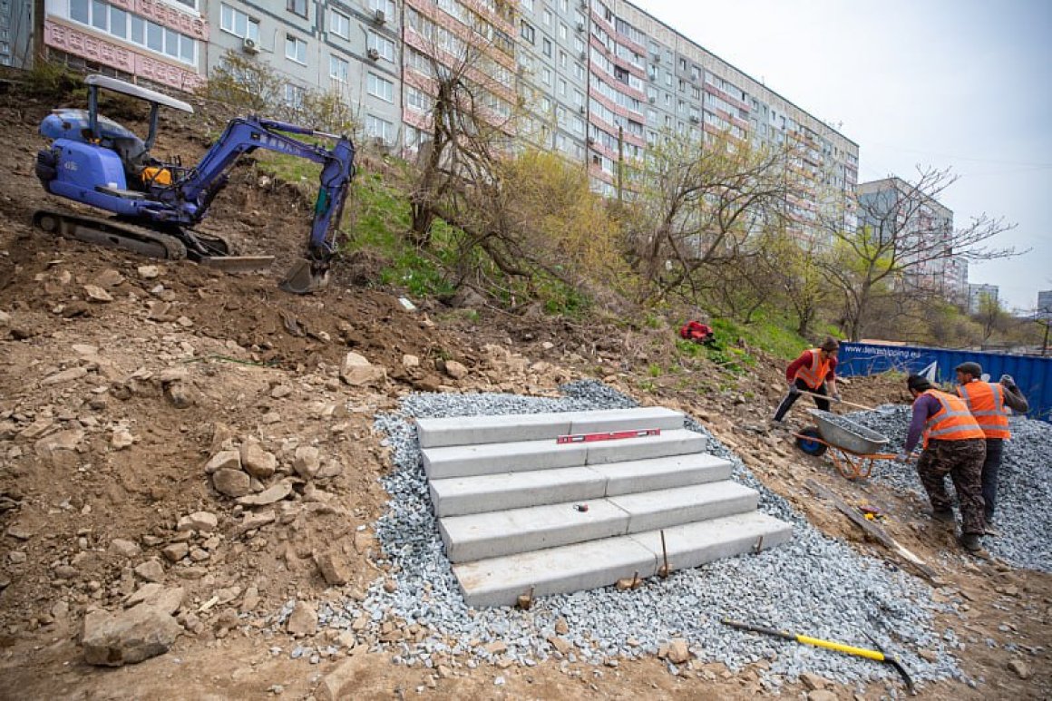 Работы уже начались: «Твой проект» меняет Владивосток на глазах горожан