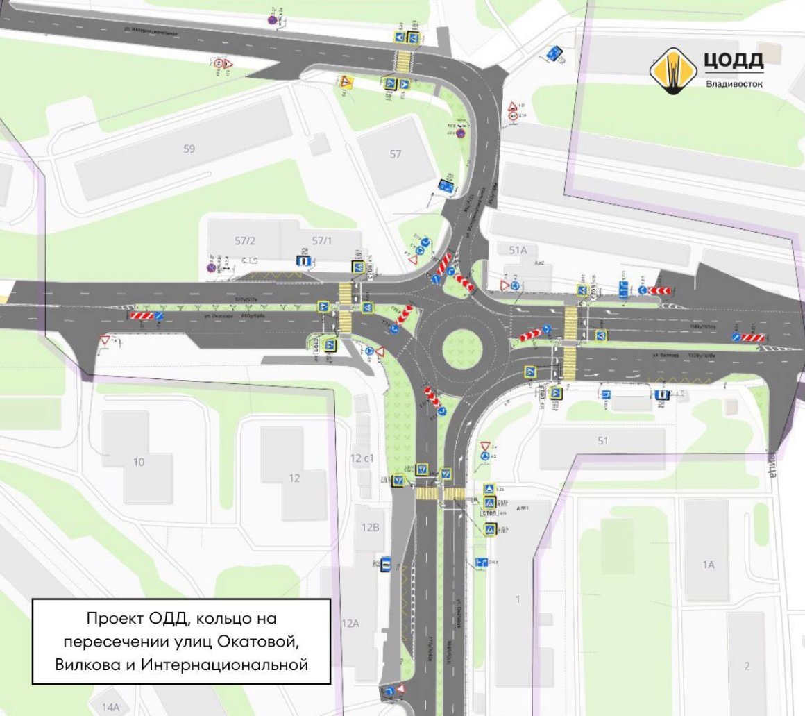 Новый дорожный проект властей Владивостока запретит поворот на злосчастном перекрестке