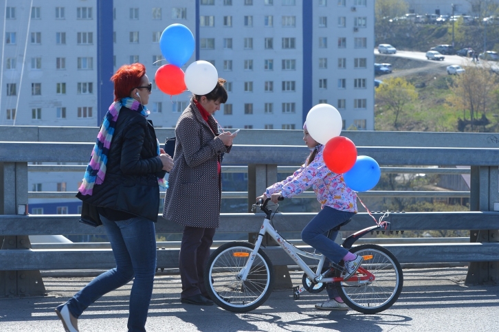 Насыщенно и интересно: праздничная программа ждет жителей Владивостока 1 мая