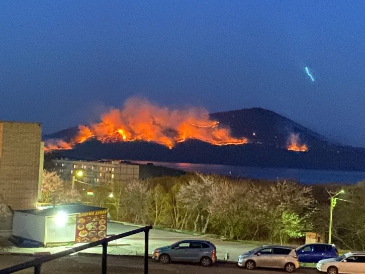 Природный пожар на острове Путятина ликвидирован