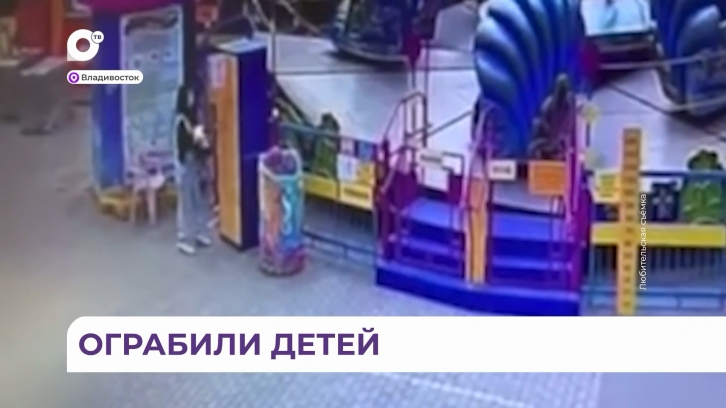 Во Владивостоке разыскивают мужчину и женщину, ограбивших детей в центре города