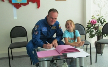 Приморские школьники встретились с космонавтами