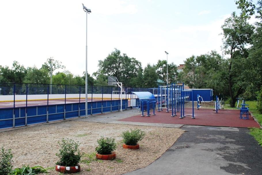 В Приморье готовится к открытию еще одна спортивная площадка