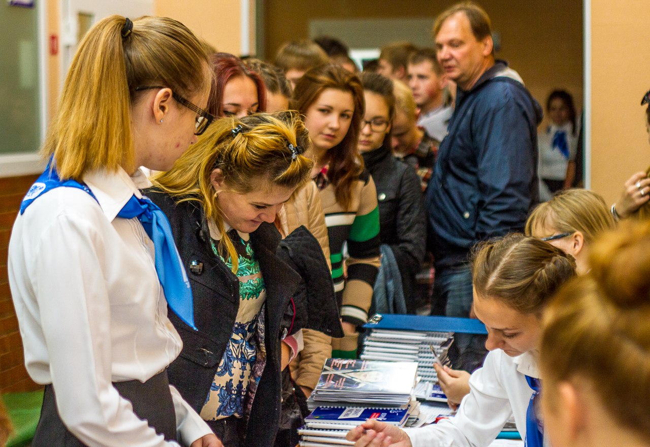 Более 60 молодых активистов вступили в ряды "Российского Союза Молодежи"