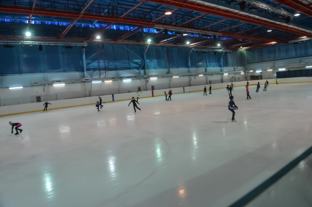 Новая арена в Уссурийске: лед для хоккеистов, фигуристов и горожан