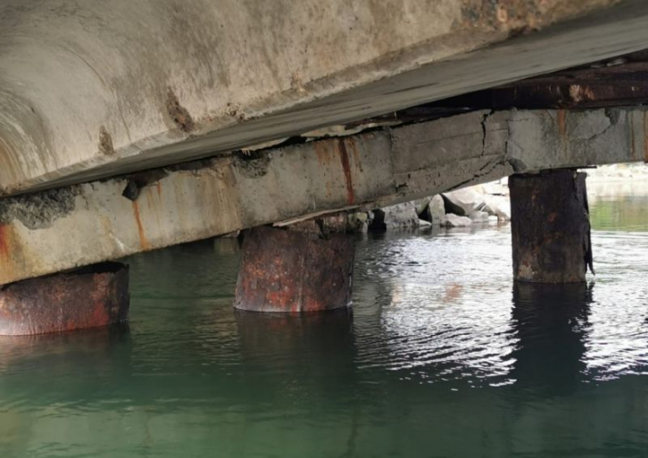 В Приморье восстанавливают рухнувший мост 