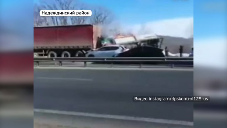 Страшная автоавария произошла в Надеждинском районе