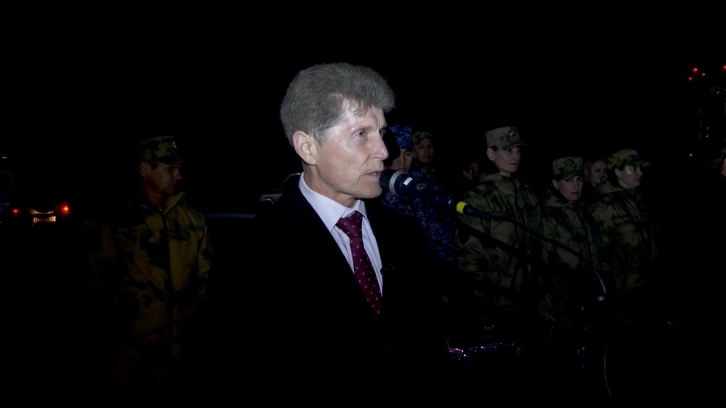 Приморские бойцы вернулись из Украины — Олег Кожемяко встретил лично